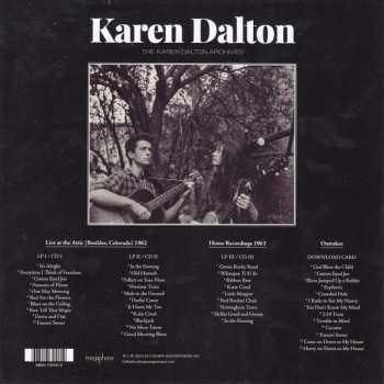 4LP/3CD/Box Set Karen Dalton: Recording is the Trip – The Karen Dalton Archives CLR