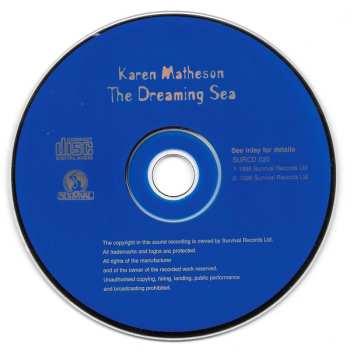 CD Karen Matheson: The Dreaming Sea