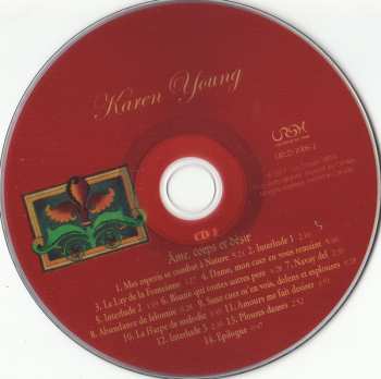 2CD Karen Young: Âme, Corps Et Désir DIGI