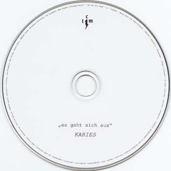 CD Karies: Es Geht Sich Aus