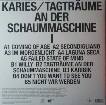 LP Karies: Tagträume An Der Schaummaschine I LTD | CLR