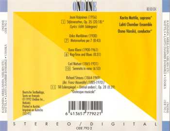 CD Karita Mattila: Kaipainen, Merilainen, Nielsen Etc.