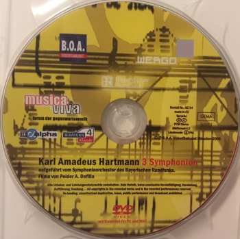 DVD Symphonie-Orchester Des Bayerischen Rundfunks: 3 Symphonien