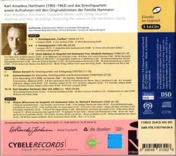 3SACD Karl Amadeus Hartmann: Karl Amadeus Hartmann Und Das Streichquartett