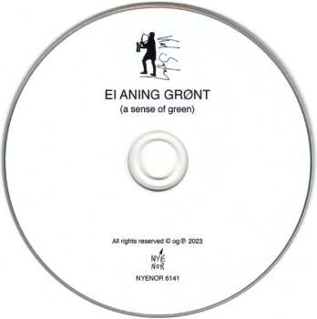 CD Karl Seglem: Ei Aning Grønt = A Sense Of Green