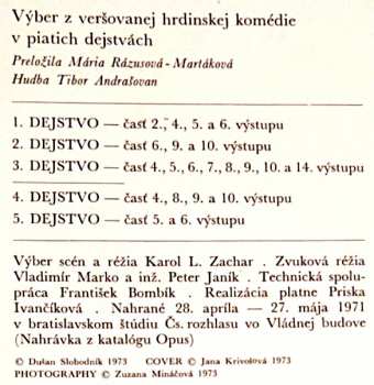 LP Edmond Rostand: Cyrano Z Bergeracu