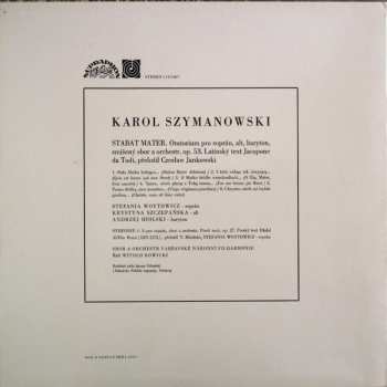 LP The National Warsaw Philharmonic Orchestra: Stabat Mater / Symfonie Č. 3 "Píseň Noci"