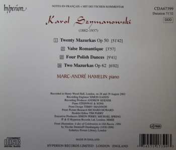 CD Karol Szymanowski: The Complete Mazurkas