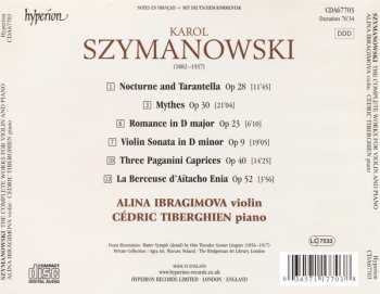CD Karol Szymanowski: The Complete Music For Violin And Piano
