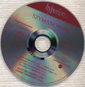 CD Karol Szymanowski: The Complete Music For Violin And Piano