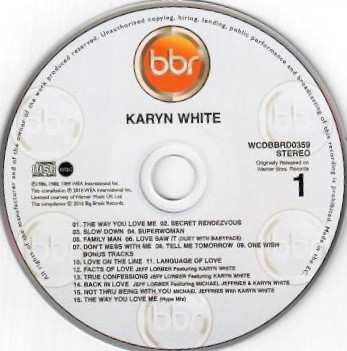 2CD Karyn White: Karyn White DLX