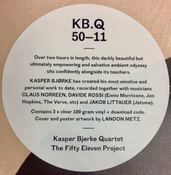 3LP/Box Set Kasper Bjørke Quartet: The Fifty Eleven Project CLR | LTD