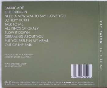 CD Kat Eaton: Talk To Me