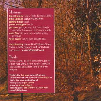 CD Kate Bramley: Little Canaan