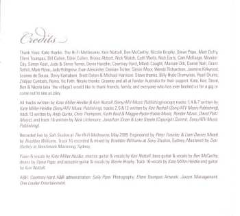 CD Kate Miller-Heidke: Live At The Hi-Fi