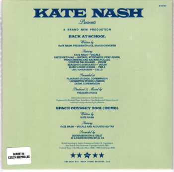 SP Kate Nash: Back At School / Space Odyssey 2001 (Demo) CLR | LTD