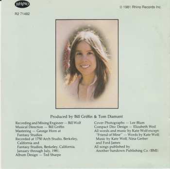 CD Kate Wolf: Close To You