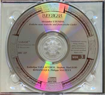 CD Stephan MacLeod: Fröliche Neue Teutsche Und Frantzösiche Lieder