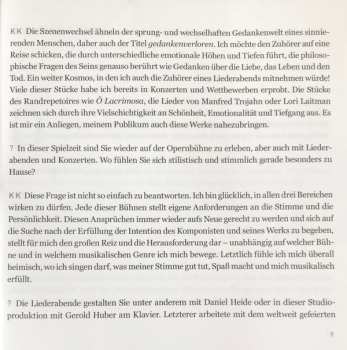 CD Gerold Huber: Gedankenverloren