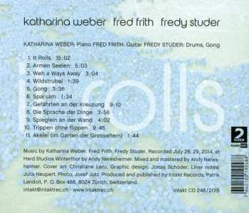 CD Fredy Studer: It Rolls