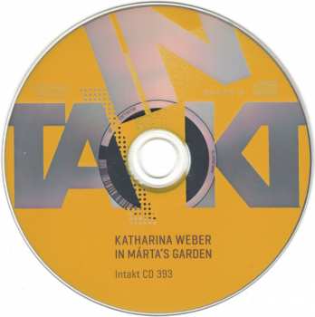 CD Katharina Weber: In Márta's Garden