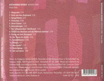CD Katharina Weber: Woven Time: Piano Solo