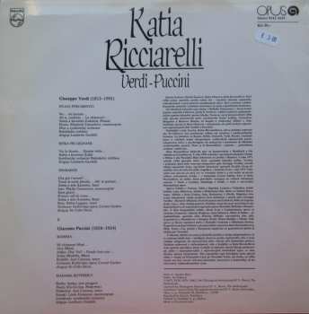 LP Katia Ricciarelli: Verdi-Puccini