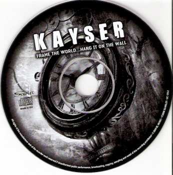 CD Kayser: Frame The World...Hang It On The Wall