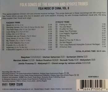 CD Kazakhs: Folk Songs Of The Kazakh And Kyrgyz Tribes