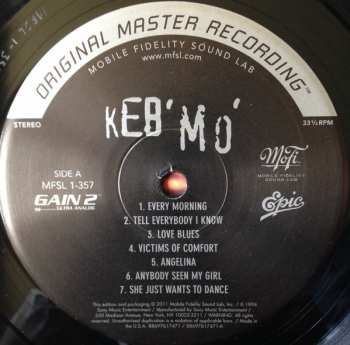 LP Keb' Mo': Keb' Mo' LTD | NUM
