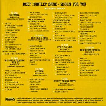 7CD/Box Set The Keef Hartley Band: Sinnin’ For You (The Albums 1969-1973)