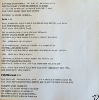 CD Keimzeit: Privates Kino