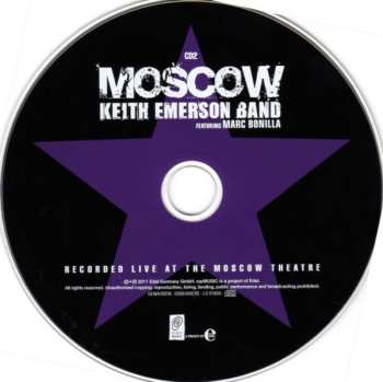 2CD Keith Emerson Band: Moscow