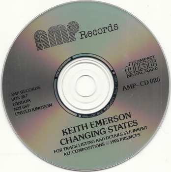CD Keith Emerson: Changing States