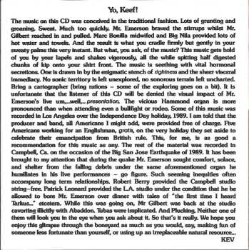 CD Keith Emerson: Changing States