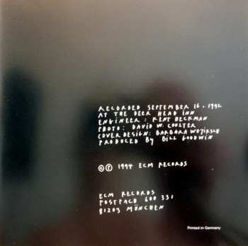 CD Keith Jarrett: At The Deer Head Inn