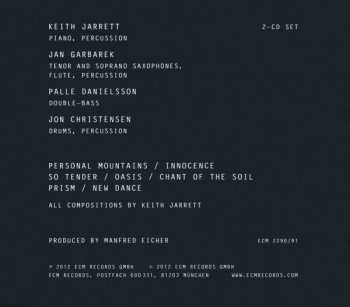 2CD Keith Jarrett: Sleeper (Tokyo, April 16, 1979)