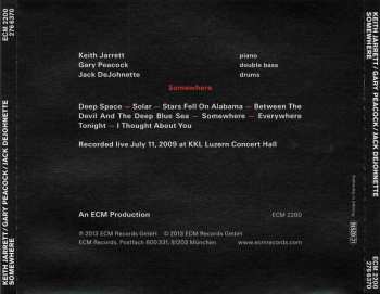 CD Jack DeJohnette: Somewhere