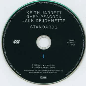 2DVD Jack DeJohnette: Standards I / II