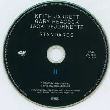 2DVD Jack DeJohnette: Standards I / II