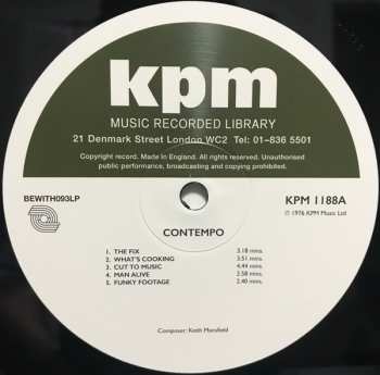 LP Keith Mansfield: Contempo