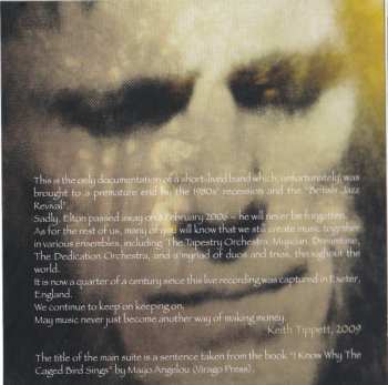 CD Keith Tippett Septet: A Loose Kite In A Gentle Wind Floating With Only My Will For An Anchor