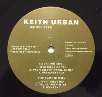 2LP Keith Urban: Golden Road