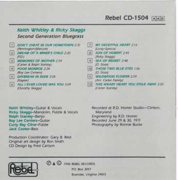 CD Ricky Skaggs: Second Generation Bluegrass