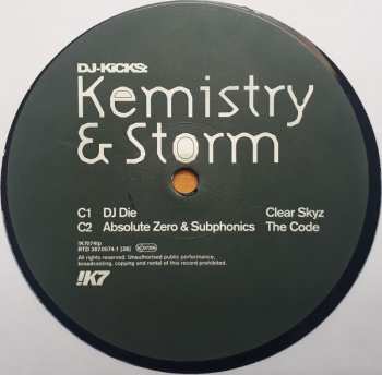 2LP Kemistry & Storm: DJ-Kicks