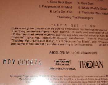 LP Ken Boothe: Let's Get It On LTD | NUM | CLR
