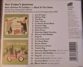 CD Ken Colyer's Jazzmen: New Orleans To London / Back To The Delta