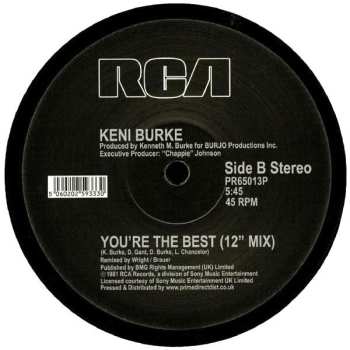 LP Keni Burke: Risin' To The Top / You're The Best