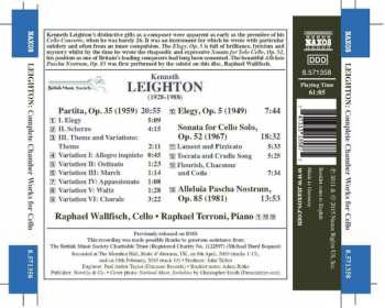 CD Raphael Wallfisch: Complete Chamber Works For Cello 