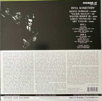 LP Jackie McLean: Inta Somethin'